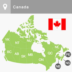 Canada map