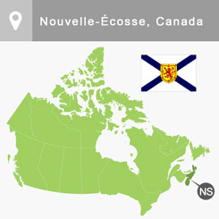 Nova Scotia map